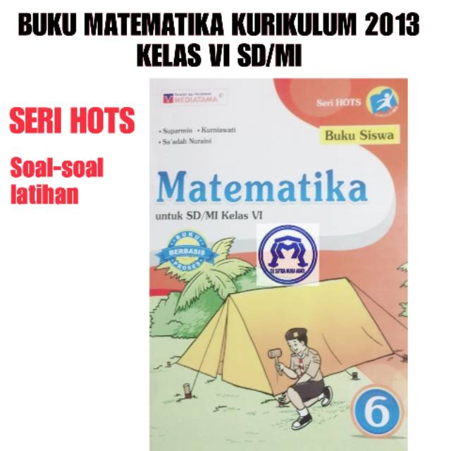 Ready Buku Matematika Kelas 6 Sd Mi Kurikulum 2013 Edisi Revisi