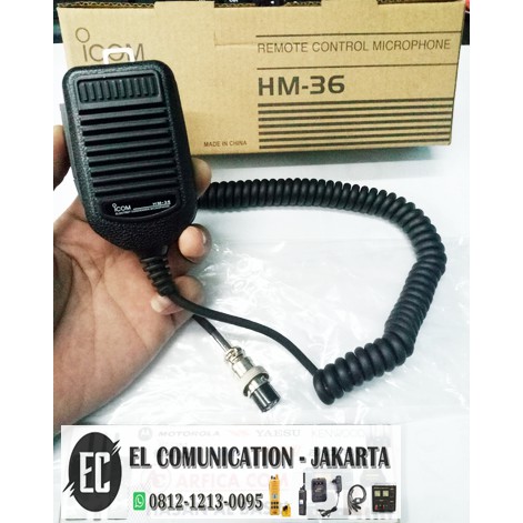 EXTRAMIC ICOM HM-36 PTT MIC ICOM 718 756 PRO ICOM HM36 MIC HF RADIO SSB 718 ICOM HM 36