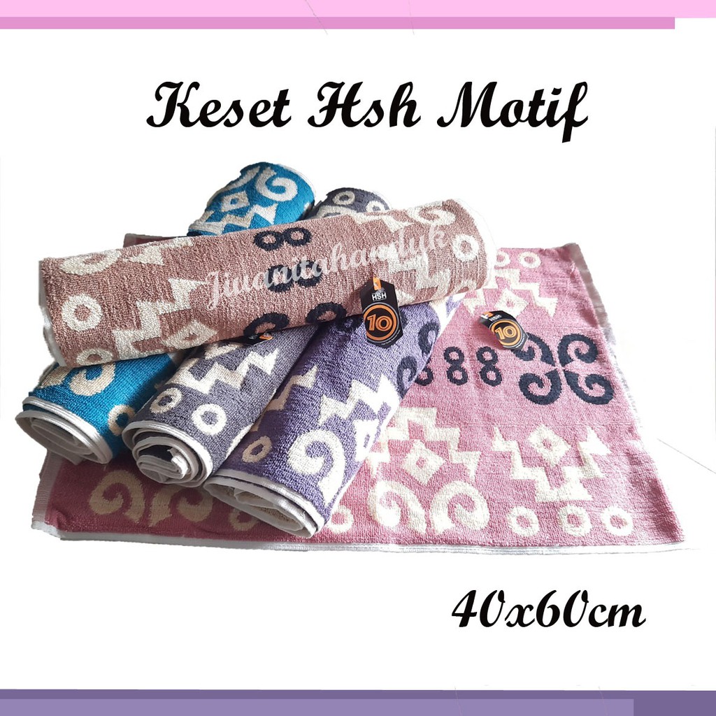 ATB Keset HSH Motif Ukuran 40 x 60 Termurah