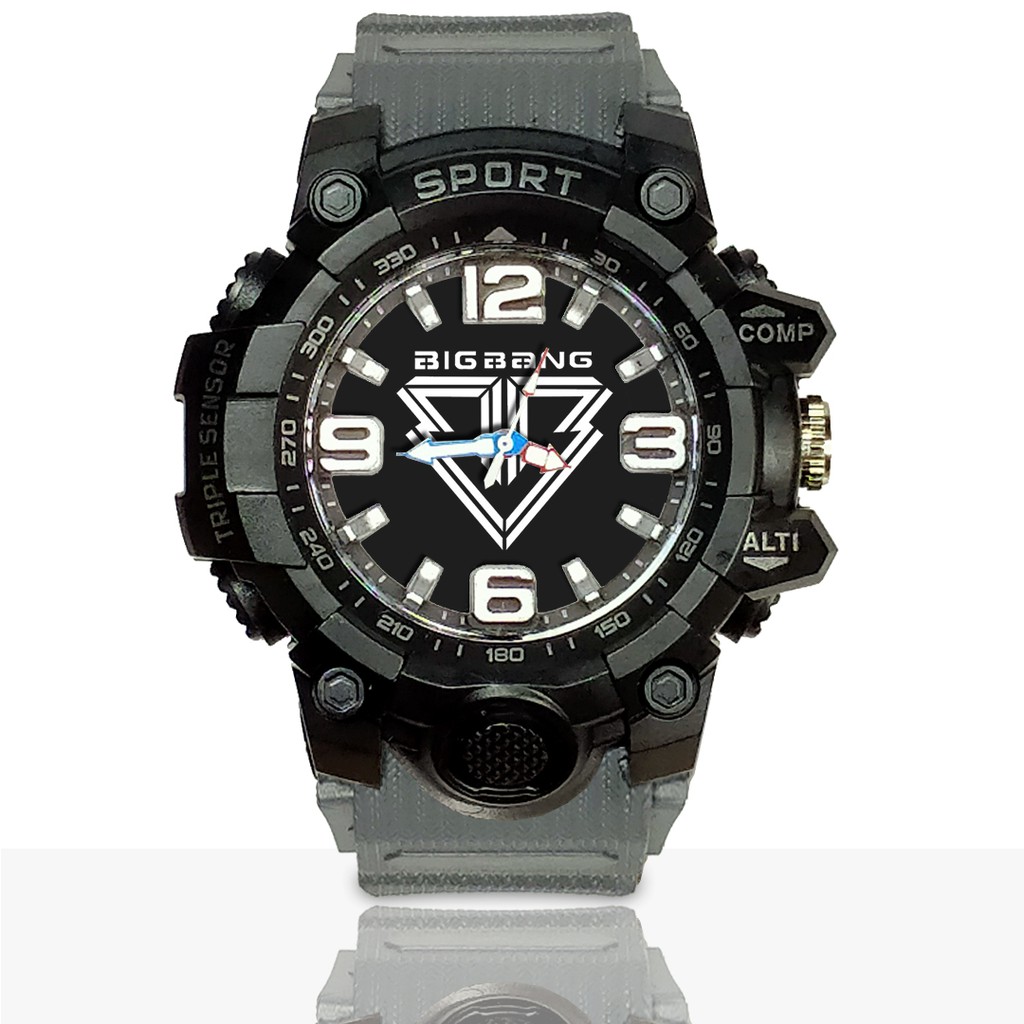 Jam Tangan Custom BIGBANG Ruber- Water Resistant