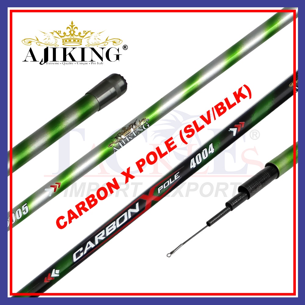 JORAN PANCING TEGEK AJIKING CARBON X POLE SILVER/BLACK