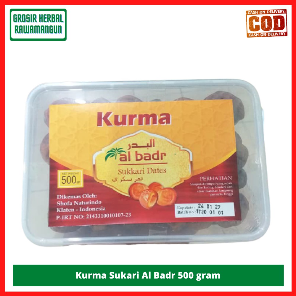 

Kurma Basah Kurma Sukari Kurma Lembut 500 gr