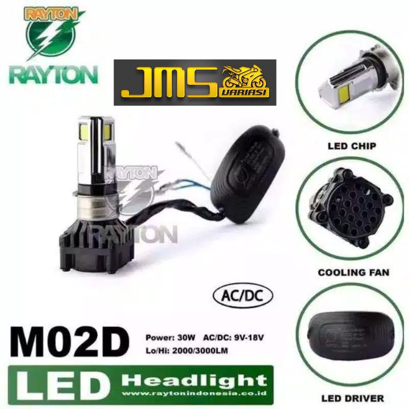 lampu depan utama rtd rayton original universal mio beat vario blade vega mx fu vixion soul Xeon r15