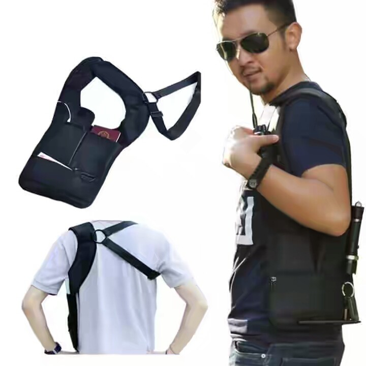 Tas Gadget Pundak Anti Maling - Shoulder Bag Anti Thief - Hitam