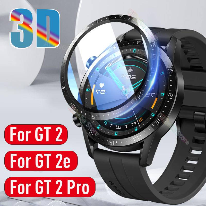 Pelindung Layar Tempered Glass HD 46mm 43mm Untuk Huawei GT 3 2 Pro 42mm