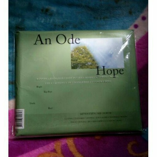 [Sealed/Segel]Seventeen An Ode Hope version Ready Stock(Ongkir DiTanggung)