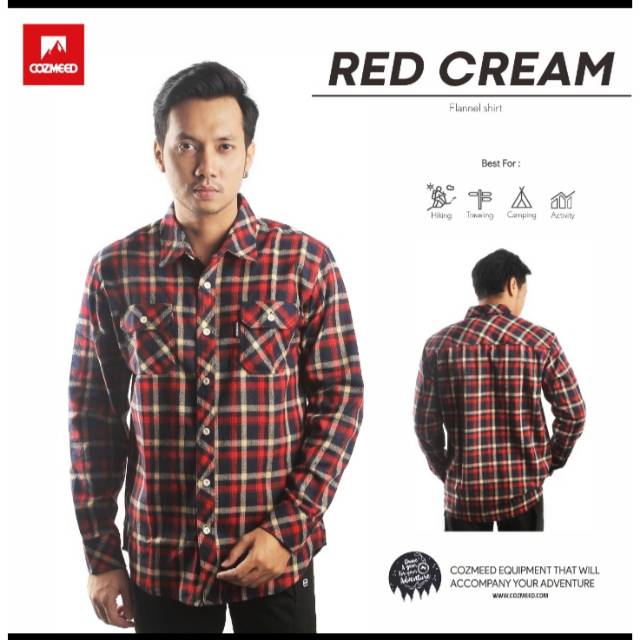 Hem Lengan Panjang Kotak Kotak