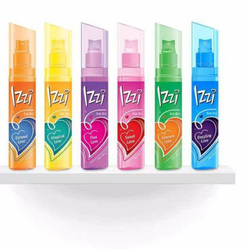 Izzi Body Mist Ready 100ml &amp; 60ml Original 100%