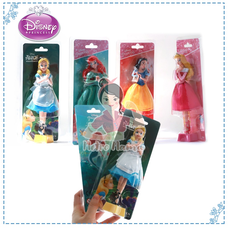 Pulpen Miniatur 3D Putri Disney/ Fairy Tale Princess Action Figure Pen/ Cake Topper Original Disney