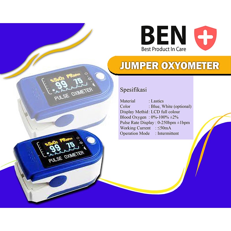 Jumper Oximeter Fingertip Pulse