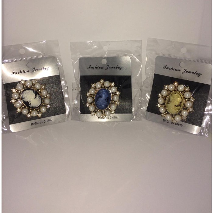 Bros Mutiara Kristal Oval-BM03