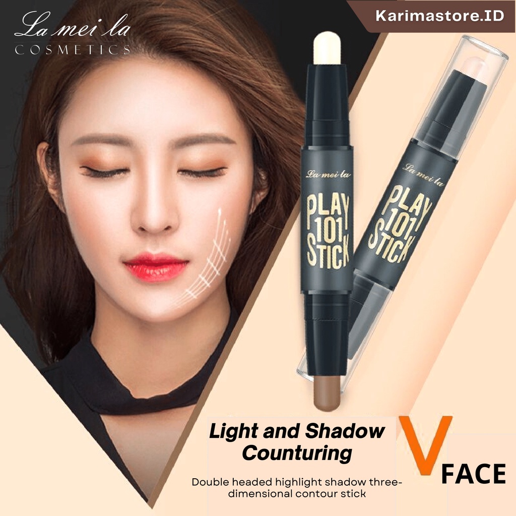 [Original] Contour Stick lameila Colour Geometry 101  Face Stick Contour Duo Concealer Stick/Highlighter stick/Contour Stick/Lameila