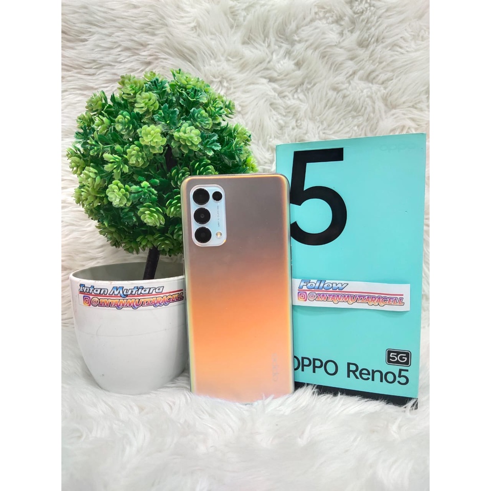 Oppo Reno 5 5G Ram 8 Rom 128GB (Second)