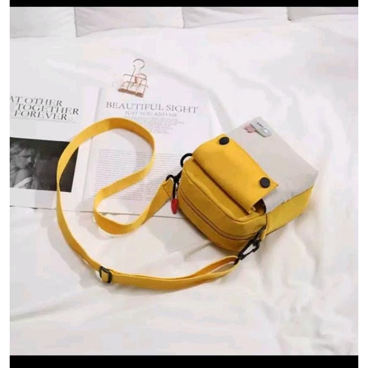 tas mini warna kuning