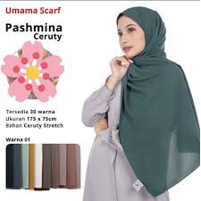 Pasmina Ceruty Babidol 180cm x 75cm