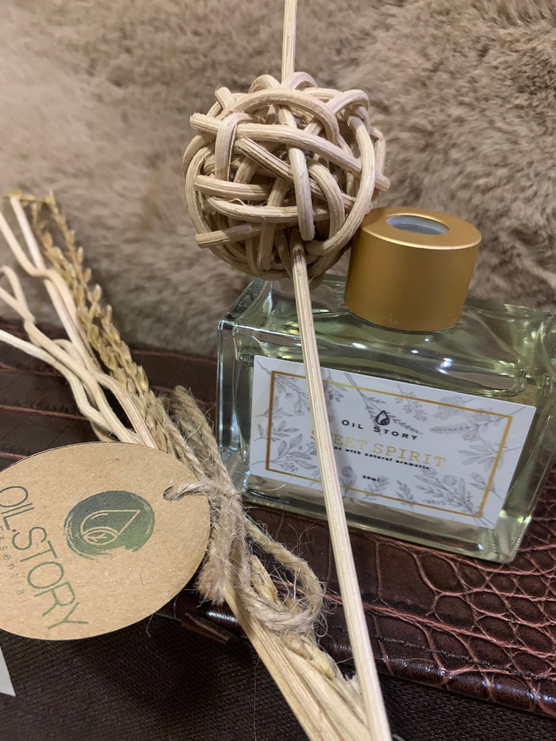 Oil Story - Reed Diffuser Essential Oil Aroma Sweet Spirit
