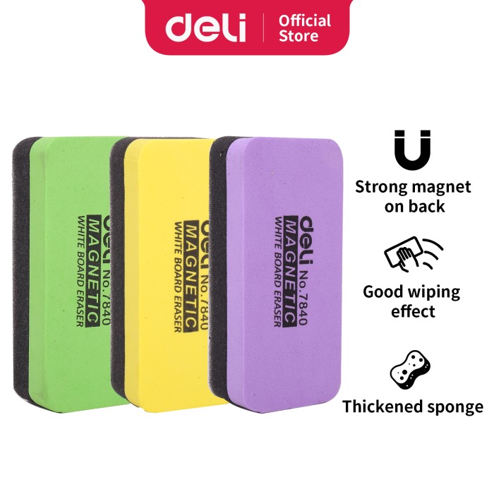

NEW Deli Whiteboard Eraser Penghapus Papan Tulis E7840