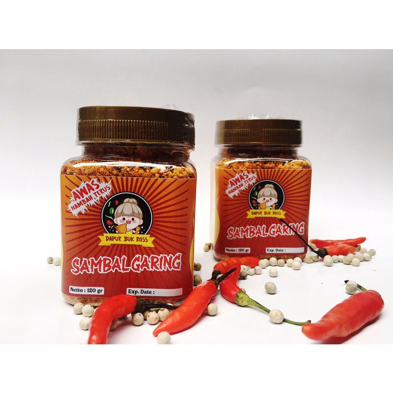 

Sambal Garing Pedas Paket 2