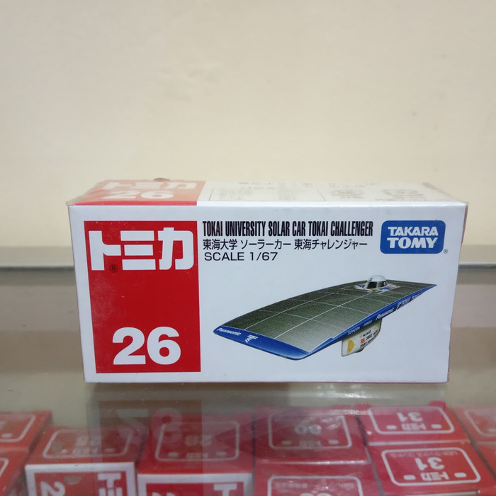 Tomica no 26 Tokai university solar car takara tomy reguler