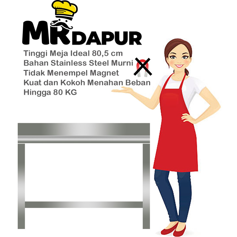 Bak Cuci Piring Mr Dapur MW 50 Portable Knock Down Stainless Original