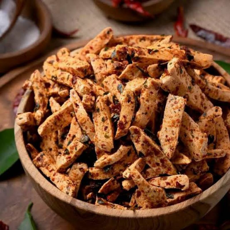 [ BISA COD ] Basreng Viral pedas Daun Jeruk 100gram|| Stik Basreng Pedas Daun jeruk-2