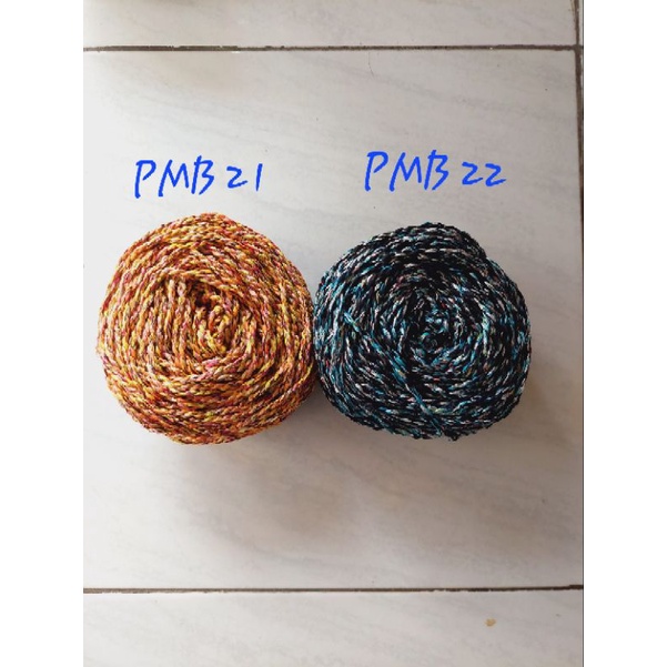 Benang Rajut Polyester Sparkle Big Ply (Poly Big Mambo)