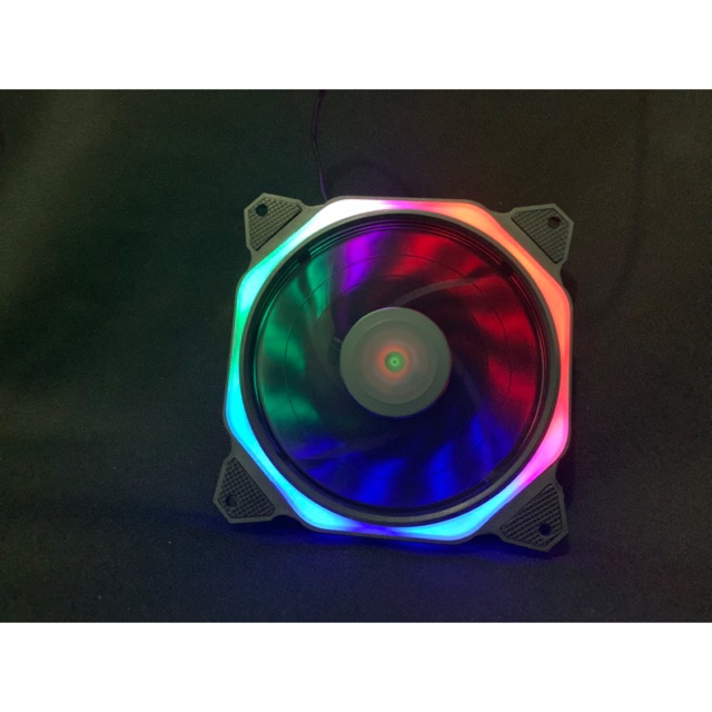 Fan Casing XBT XB-113A Segi 8 Auto RGB Rotating Led Fan Casing 12CM