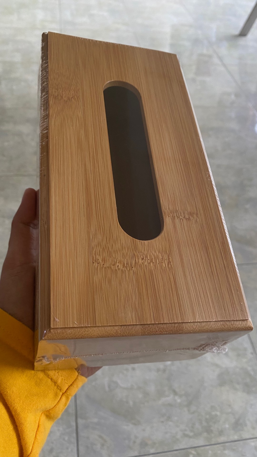 Kotak Tisu Kayu Persegi Panjang & Kubus Tissue Kayu Mulus Import