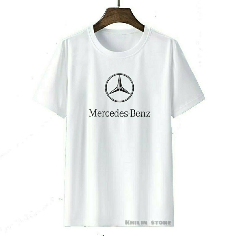 Kaos MERCEDES-BENZ Pria wanita dewasa Baju kaos pria lengan pendek MERCEDES-BENZ Premium kaos cowok cewek original cotton combed