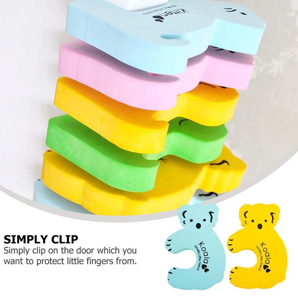 Lanfy Koala Door Stopper Anjing Kreatif Bantalan Anti Tabrak Penangkap Pintu Blok Keamanan Pintu Kartu Safety Mainan Crash Handle Bumper