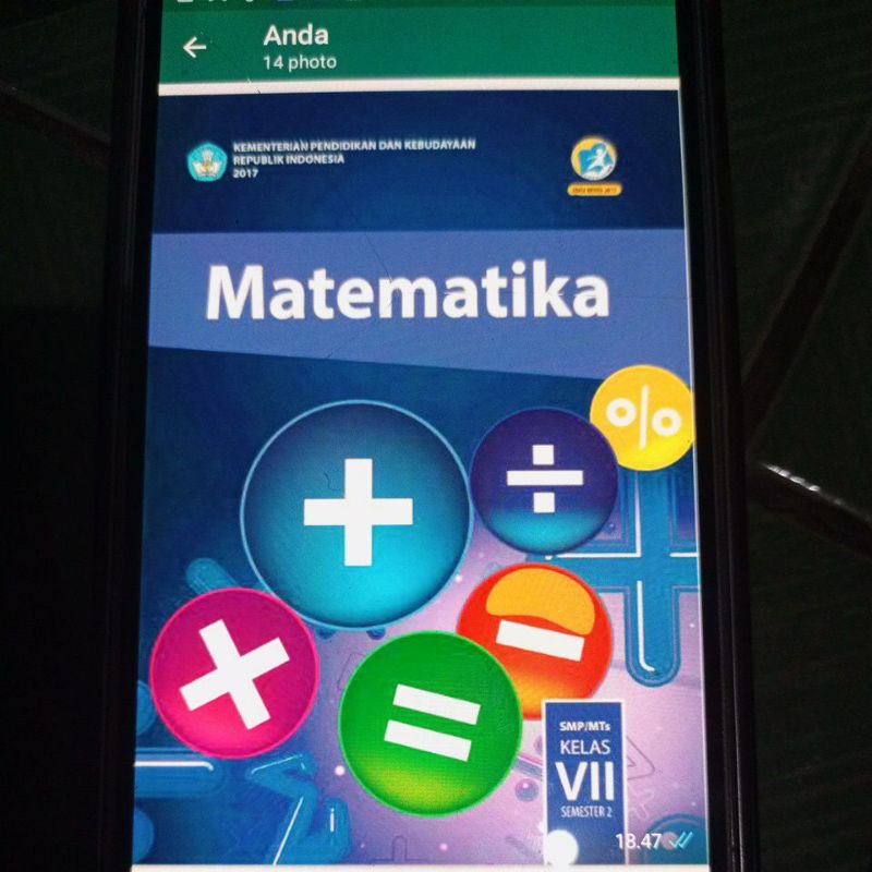 

Matematika kelas VII semester 2