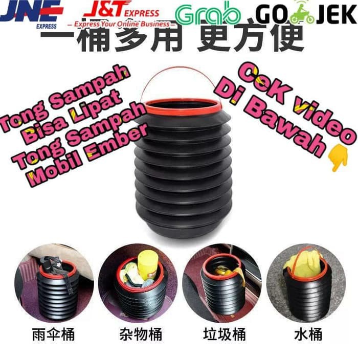 Tempat Sampah Lipat MultiFungsi