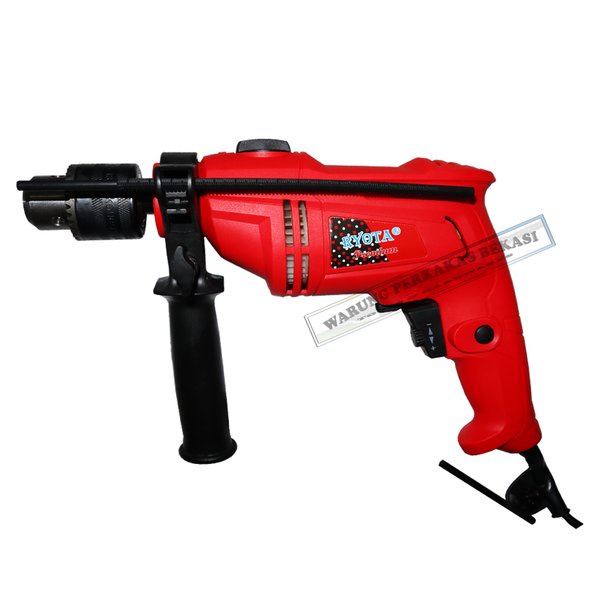 Ryota Mesin bor Listrik Tangan Variable Impact Drill 13mm RA2150 Merah Terjangkau