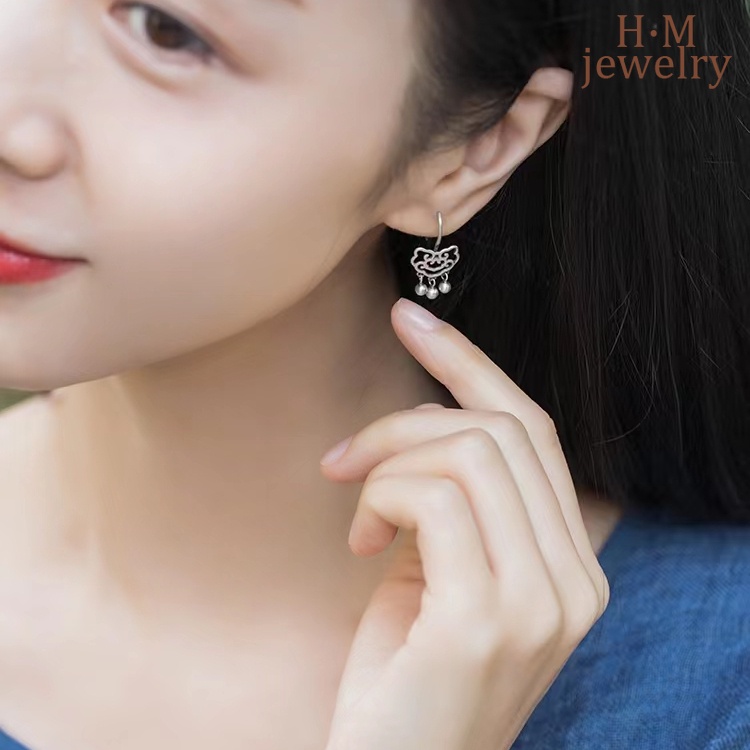 Anting Gantung Model Rumbai Gaya Cina Untuk Wanita