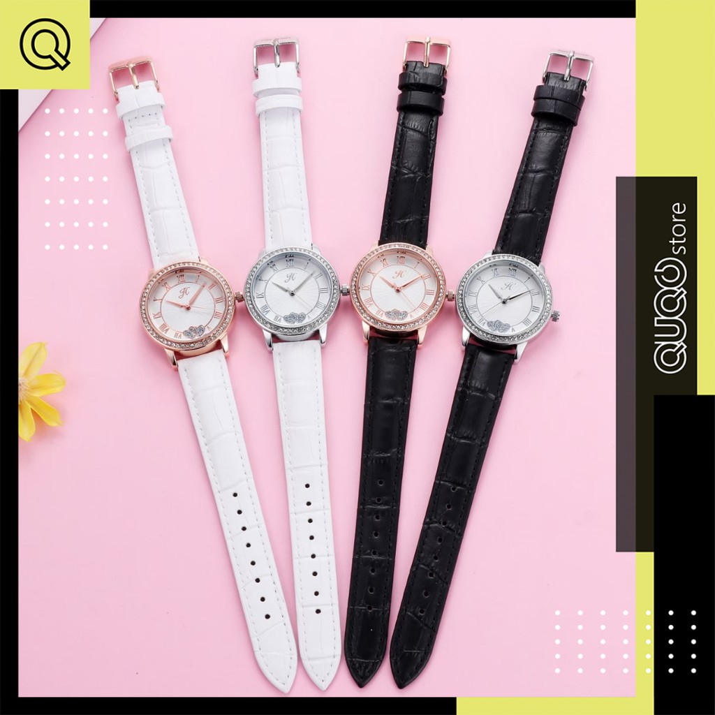 JAM TANGAN CASUAL REMAJA COUPLE WANITA GAYA KOREA MURAH - Watch Jims Honey Kode JT 8027