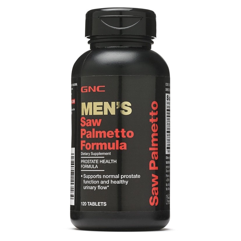 GNC Mens Saw Palmetto Formula 240 Tablets - 120 Tablets Prostate Health Formula