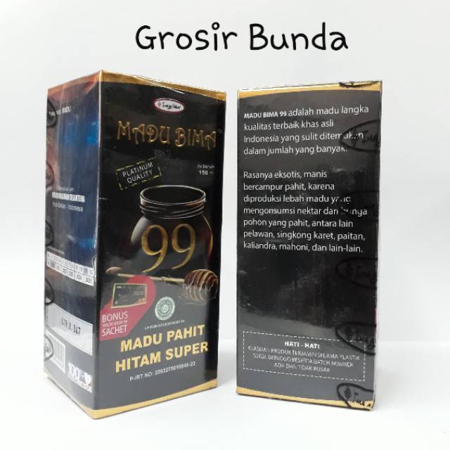 

MADU BIMA 99 Original,Madu Pahit Hitam Super