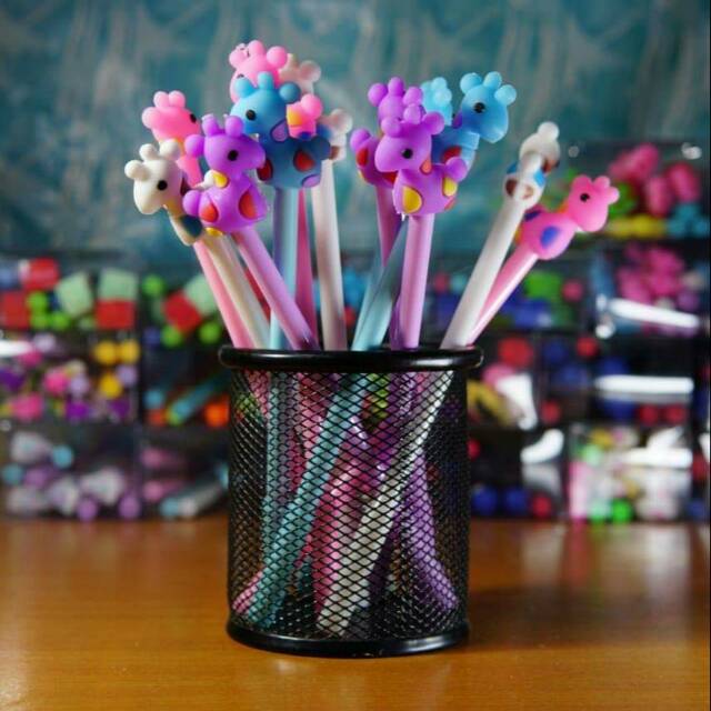 

Pulpen lucu karakter jerapah lusinan murah