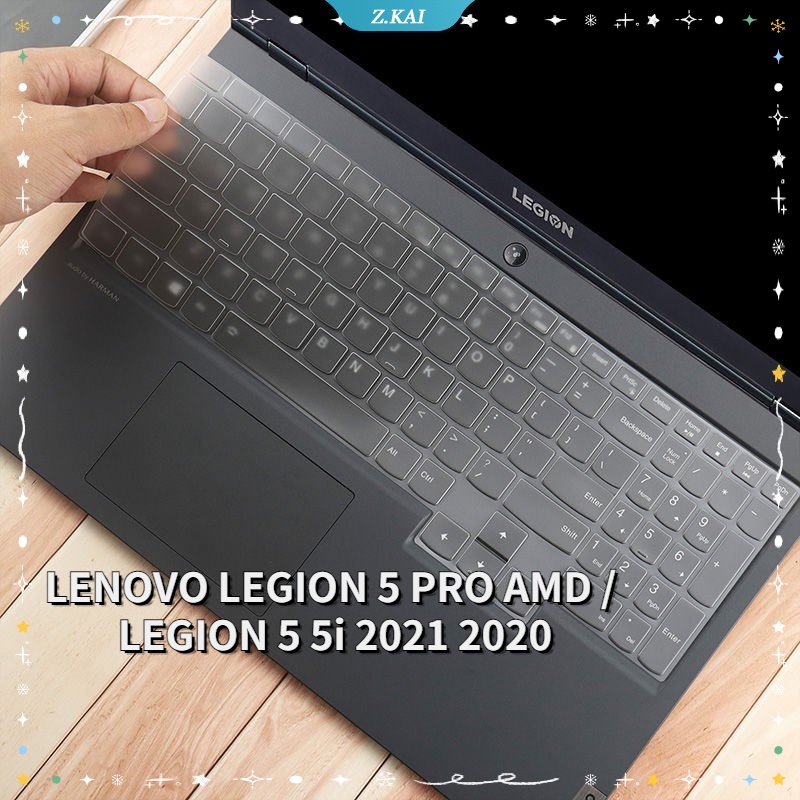 Cover Pelindung Keyboard Gaming LENOVO LEGION 5 PRO AMD / Transparan Bahan Silikon Lembut Tahan Air 5 5i 2021 2020 15.6 &quot;