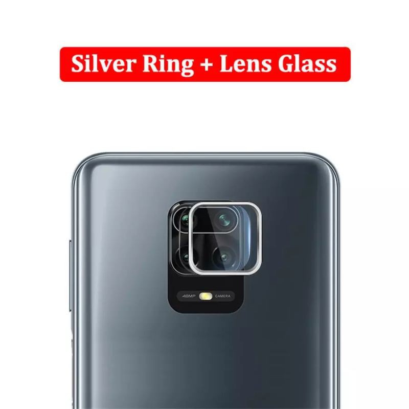 2IN1 - Ring Camera Anti Gores Kamera Xiaomi Redmi Note 9 - Note 9 Pro Lensa Protector Premium