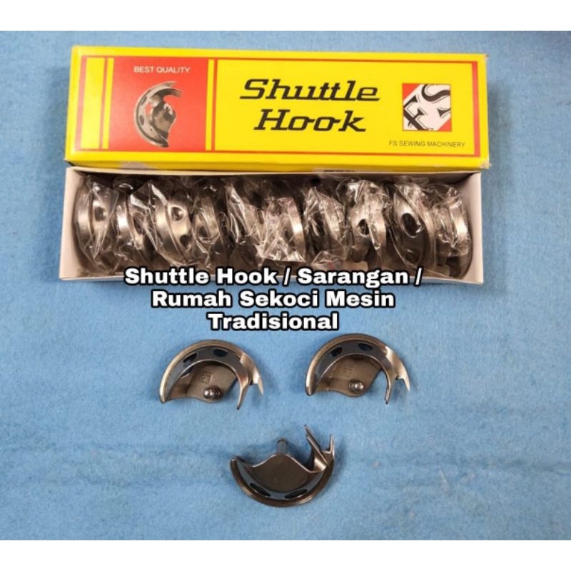 Shuttle Hook/Sarangan Rumah Skoci Mesin biasa =rp.10.500/1pcs