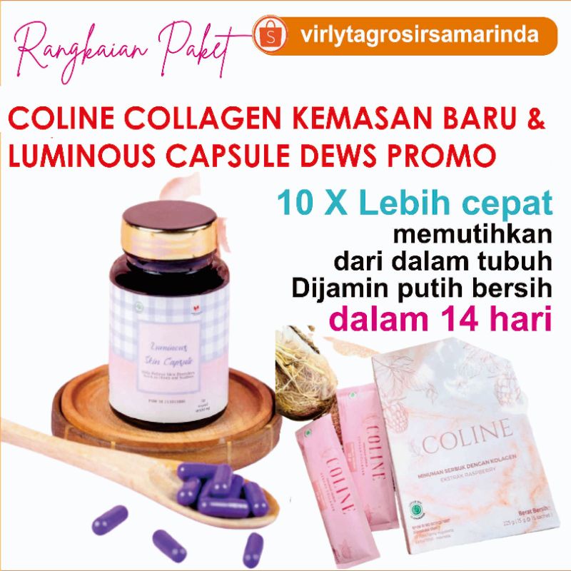 COLLAGEN DRINK DEWS BEAUTY / COLLAGEN DRINK DEWS / LUMINOUS SKIN CAPSULE DEWS