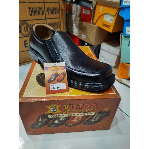 sepatu pantofel pria fantofel kulit victor fantovel kerja