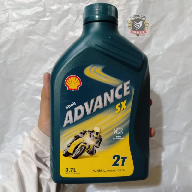 OLI SHELL ADVANCE SX 2T 0,7 LITER 100% ASLI