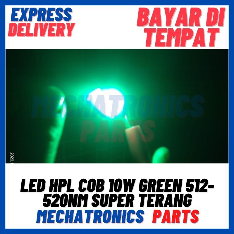 [DSP-9138] LED HPL COB 10WATT GREEN 512-520NM LAMPU SOROT SUPER TERANG