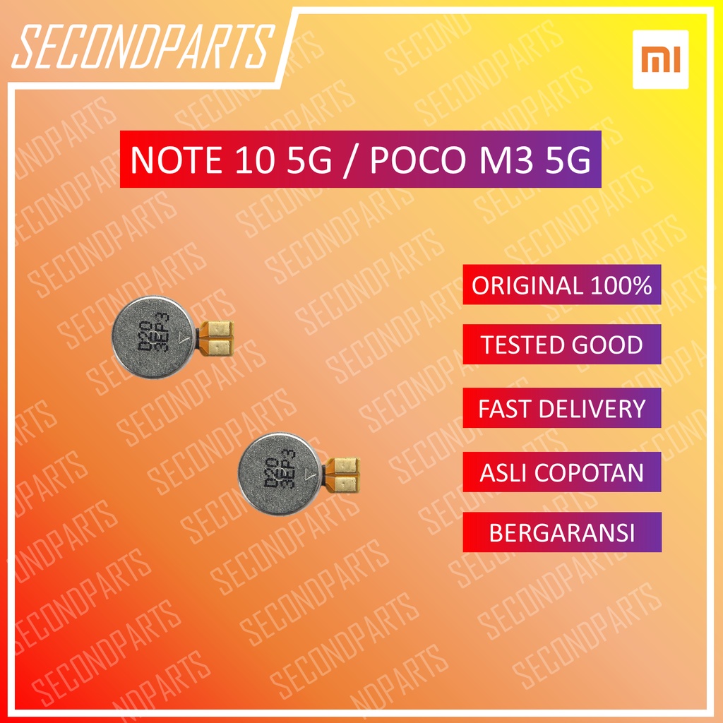 VIBRATE GETAR XIAOMI REDMI NOTE 10 5G / POCO M3 PRO 5G ORIGINAL COPOTAN