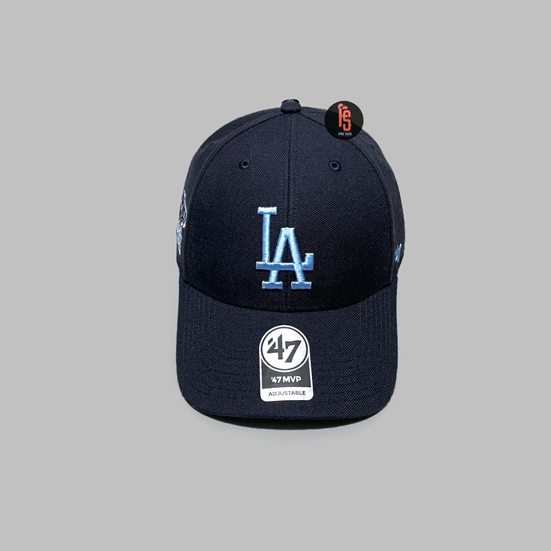 TOPI ORIGINAL 47 MVP WS 1981 LOS ANGELES DODGERS NAVY SKYBLUE