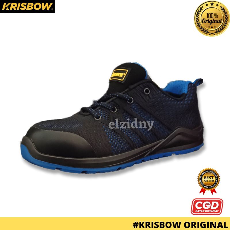 Sepatu Safety Shoes Krisbow Auxo model sneakers