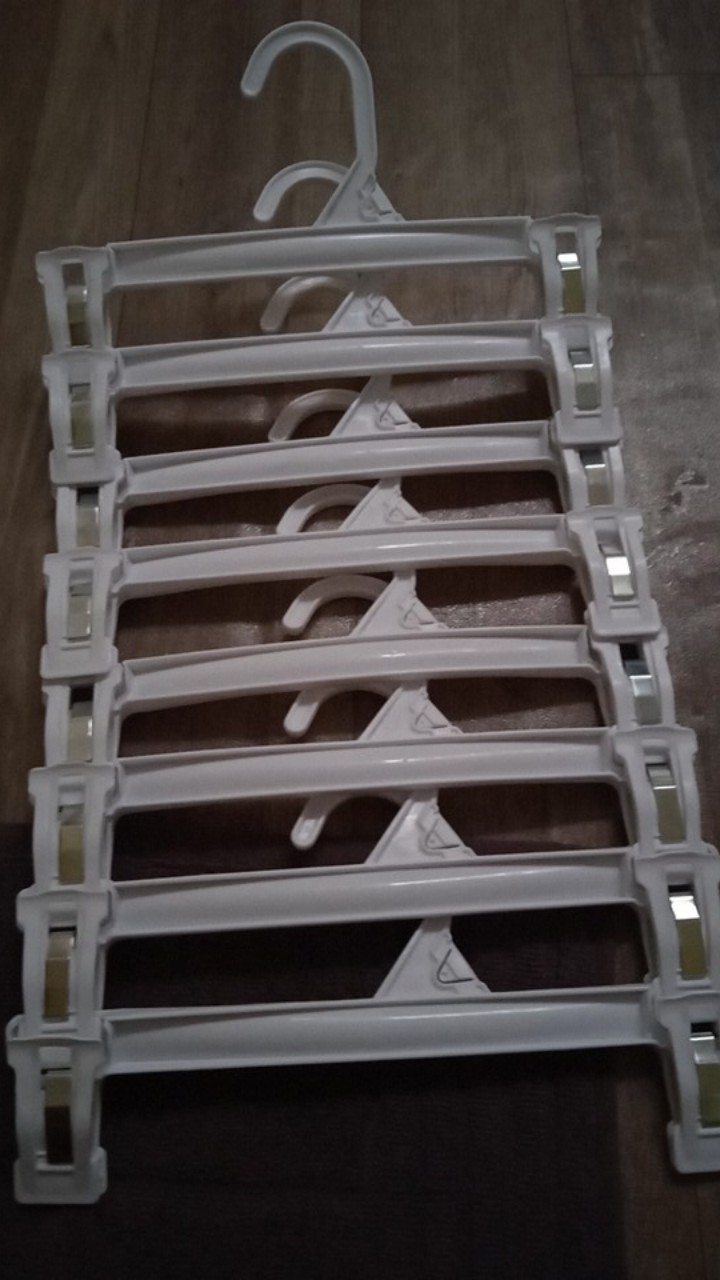 Hanger Jepit  Gantungan Baju Anak 25cm Bahan Plastik