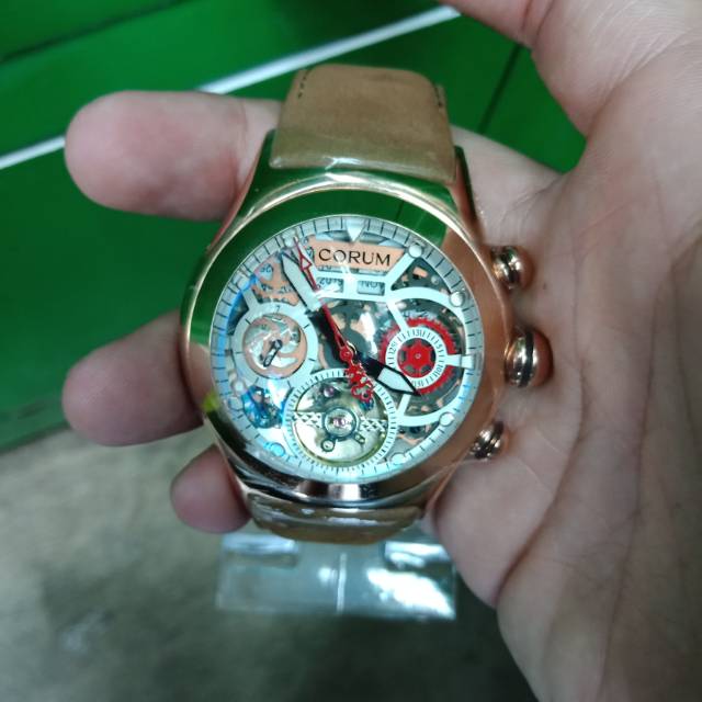 JAM TANGAN CLONNING/SUPER PRIA CORUM LIMITED EDITION